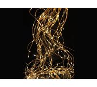 WatioWave 2 m LED a cascata 10 fili oro bianco caldo