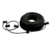 WatioWave 50 mt TUBO PIATTO FLESSIBILE NERO 2x2,5 mm2