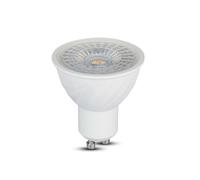 WatioWave 6 W GU10 RIPPLE PLASTIC SPOTLIGHT CHIP 4000K 110'D DIMMABLE