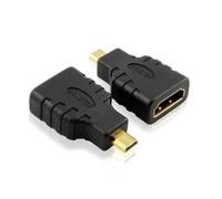 watiowave Adattatore HDMI A/Micro HDMI D, connessione ad alta definizione, ideale per trasmettere video e audio a dispositivi come TV e monitor.