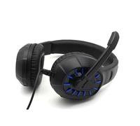 WatioWave Cuffie Gaming Komc C501 in rosso. Ideale per un'immersione totale nelle tue partite. Design confortevole e suono surround. Potenzia la tua esperienza di gioco!