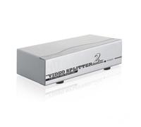 watiowave Duplicatore VGA a 2 monitor, con alimentazione, ideale per espandere display e presentazioni simultanee.