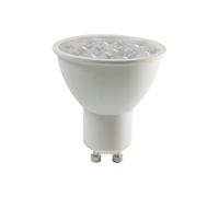 WatioWave Faretto in plastica 6 W GU10 RIPPLE CHIP 6400 K 10'D