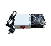 watiowave Set di ventilazione da 19" per rack murale, con ventola da 120 mm con interruttore, ideale per migliorare la circolazione dell'aria nelle apparecchiature.