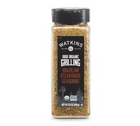 Watkins 1868 Condimento biologico per bistecca brasiliana alla griglia, 250 ml