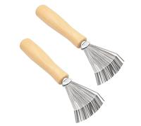 Watproofit Detergente per spazzole, 2 pezzi per spazzola per capelli per pettine, pettine per capannoni, pettine per capelli e tappeti