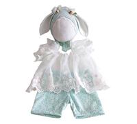 Watreketal 1 Set Fotografi Vestito Corpi Pizzo Tulle In Cotone Fodera Per Bambine Outfit Con Le Orecchie Animale Cappello Da Fotografia Accessori Per Fotografie