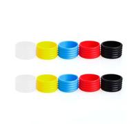 Watreketal 10 con Pressione A Racchetta da Tennis in Silicone A Gomma Non Slip Gomma Assorbenti in in Posizione A Fascia Overgrips
