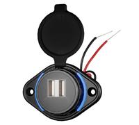 Watreketal 3.10A Due Campioni Auto USB Design Impermeabile all Weather Protections Universals Compatibility Compatibility Chargers Proof Auto Caricatore con Protezioni per L'umidità