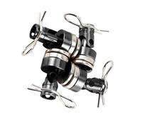 Watreketal 4 Supporto per Guscio Auto Magnetico in Metallo Robusto Pali Supporto Rapido in Fretta Accessori Portatili La Sicurezza del Veicolo Miglioramenti della Conchiglia Auto