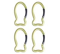 Watreketal 4pcs Fish Forma A Molla Clip Esterno in Alluminio Marchi Applausi Fibbie per Portachiavi Portachiavivori per Clip Connettori A Gancio Pesce Forma in in Bottiglia d'Acqua