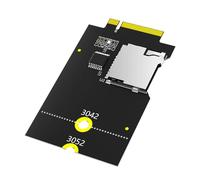 Watreketal Adattatore NGFFS B WWAN Slot NGFFS Bus USB per La Scheda T-Flashes T-Flashes Convertitori Reader per Computer Portatile Convertitori