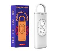 Watreketal Allarme Sicurezza Personale Ricaricabile con 2 Luci A LED E Avvisi da 130 per Le Emergenze Esterne Protezioni degli Allarmi Donne La Sicurezza