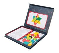 Watreketal Bambini in Legno Tangram Magnetico Puzzle Apprendimento Giocattolo Educativo Esercizio Forma Colore Cognizione Bambini Tangrams Puzzle