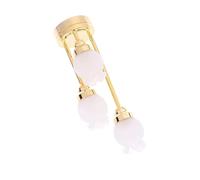 Watreketal Base Gold Baseler Model Modello Tre Lampada A Soffitto per 1/12 Bambola in Accessori Salotto Accessori Bambole