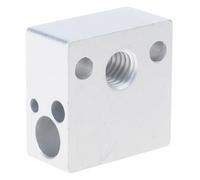 Watreketal Blocco Riscaldamento Aggiornato in Alluminio per Estrusore Mk8 Alte Temperature Blocco Riscaldatore Accessori Stampanti Hoted Installazione Facile