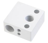 Watreketal Blocco Riscaldamento Aggiornato in Alluminio per Estrusore Mk8 Alte Temperature Blocco Riscaldatore Accessori Stampanti Hoted Installazione Facile
