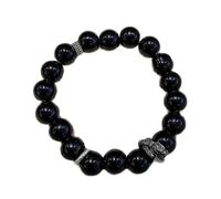 Watreketal Bracciale Perline Nere Stili Cinesi in Rilievo per Donne con Temperamento Unico E Bracciale A Corda Coppia Fascino Tradizionale