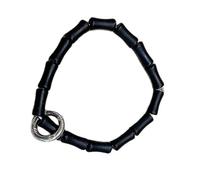 Watreketal Bracciale Perline Nere Stili Cinesi in Rilievo per Donne con Temperamento Unico E Bracciale A Corda Coppia Fascino Tradizionale