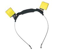 Watreketal Cerchietto elettrico ricaricabile per capelli con orecchie in movimento per cosplay personaggio anime cucciolo orecchio copricapo festa di Natale fascia unisex in movimento fascia per