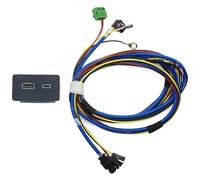 Watreketal Connettore Giocare Automotive Sistematico Cavo di Tipo C Collegamento ABS La Durevolezza Costruzione Migliorata Compatibilità del veicolo Automotive Tipo C Adattatore