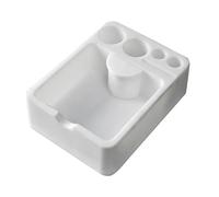 Watreketal Contenitore compatto per caffè evidenziando la riduzione del rumore, tappetino in silicone e scomparto per attrezzi per la produzione di caffè in casa, con cuscinetto antiscivolo