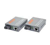 Watreketal Convertitore Media in Fibra Industriale 1000 Mbps velocità Impatti Fisici modalità Singola Resistente 5VDC Convertitore in modalità Alimentazione