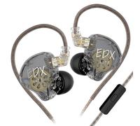 Watreketal Cuffie Musicali Auricolare Driver Dinamico Super Linear per EDX Lite in Ear Monitor Tappo da 3 5 Mm Adatto per Smartphone E Tablet