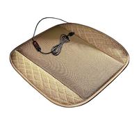 Watreketal Cuscino per sedile auto con ventola che soffia fresco ventilazione, cuscino di raffreddamento per auto, copertura posteriore extra imbottita per sollievo dal dolore, per persone pesanti