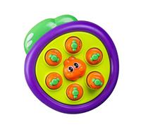 Watreketal Dispositivo Allenamento Reazione Rapida con Vibrante Design Vegetale Perfetto per Gioco della Talpa Carota per L'interazione Figlio Genitore