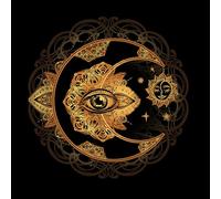 Watreketal Divinazioni A Forma Quadrata Tabella Tabella Gioco per Tavolo da Metafisico per Le Divinazioni Schede Tarot