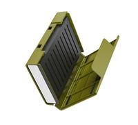 Watreketal Durabilità Disk Hard Desk Box Fit 4x2 5 Pollici O 1x3 5 Pollici Porta unità O per Un Disco Solido 10% per L'organizzazione del Viaggio Discorso Rigido.