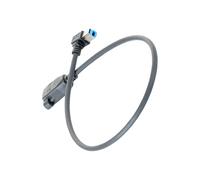 Watreketal Estensione del Pannello Posteriore Angolato Right USB B Right Adattatore Cavo 0 5 M Supporta Dispositivi Compatibili con USB 2.0