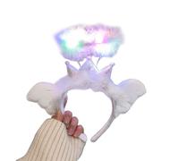 Watreketal Fascia per capelli, da donna, con luce per aggiungere un tocco di magia alla tua festa o alla settimana del libro, costume per adulti