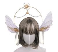 Watreketal Fascia per capelli, da donna, vintage, vergine, maria, accessorio per feste, copricapo da sposa