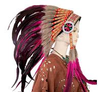 Watreketal Fascia per capelli vintage con Halloween, banchetto, festa, Halloween, per ragazze, festival, spettacoli teatrali