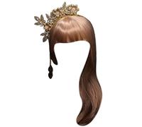 Watreketal Fiorio Fiori Principessa Chiedi Principe Pageant Prop Party Puntes Aiuto Vintage Hoop Per Capelli Donne Divinità Corone E Diademi Fai -da -te Bambini