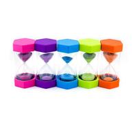 Watreketal for Time 10/15/30/60 Minuti Sand Clock Timer Gadget Creativo per Gioco Timing Tavolo Decorazione Tim Grande Sabbia Timer per Bambini