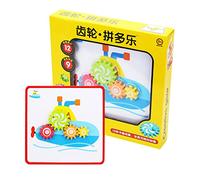 Watreketal Forma Puzzle Giocattolo per Chiodo Funghi Le Abilità Motorie Sottili Educativi Puzzle Bambini Apprendimento Giocattolo Unghie Funghi