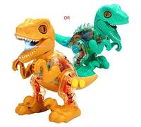 Watreketal Giocattolo Dinosauro A Piedi con Luce E Musica Ruggente Ruggire Spray Nebbia Robot Dragone Spray Dinosauro