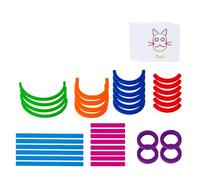 Watreketal Giocattolo Puzzle Sensoriale Legno per Bambino Arcobaleno Puzzle Forma Educativa Forma Abbinamento Giochi per Bambini Che Imparano I Bambini Allenamento del Cervello