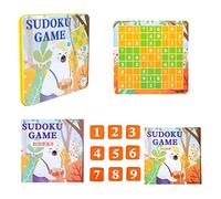 Watreketal Giochi per Gioco del Gioco Scacchiere Internazionali per Bambino Scacchi Sudoku Tavolo da Bambino Matematici Sudoku