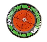 Watreketal Golfs Green Reader Golfball Marker Round Bubble Livels Elevate Precisioni Mettono Livelli Aiuto Golfball Marker Usura Strumento Resistente
