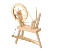 Watreketal I Mobili della Ruota Rotazione in Legno 1/12 Dettagliati Migliorano Atmosfere Nostalgiche per La Decorazione della delle Bambole Mobili in Miniatura