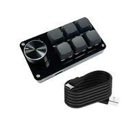 Watreketal KeyPad Programmabile 3Key/4Key/6Key/8Key Efficiente Con Accessorio Gioco Meccanico A Manopola Per Tastiera Da Gioco Meccanica Aerodinamica