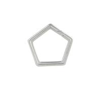 Watreketal Keyring in Leghe in Metallo Rilascio Rapidamente Lato Spingente degli Divisi per Le Porta delle Porta delle Portate con Fibbia per Portachiavi Tinimensionali Che Spingono I Portachiavi