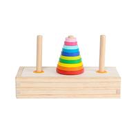 Watreketal Kids Game Wooden Tower Torre Accessori Multifunzionali Educativi per Giocattolo in età Prescolare Giocattolo Anticipato I Migliori Regali Matema