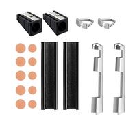 Watreketal Kit Riparazione del Cue della Piscina tra Cui 2 Morsetti 10 Consigli Trimmers POLCI