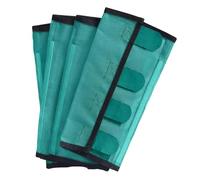 Watreketal Leggings A Mosca A Cavallo Avvolgimento Gamba in Plastica Traspirante per Le Gambe Bagliori Zampe con Forti Dispositivi Fissaggio