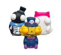 Watreketal Occhi novità Che Fa Esplodere Lo Scherzo del Tema Halloween Giocattolo novità Tavolo da Gag Decompressione del Pizzico Skeleton Skeleton Toy per Bambini
